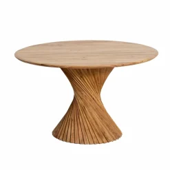 Table À Manger<Made in Meubles Table à manger ronde en bois d'acacia Orane