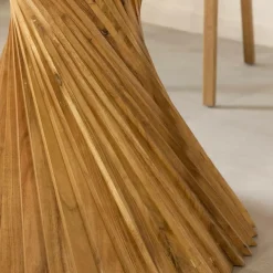 Table À Manger<Made in Meubles Table à manger ronde en bois d'acacia Orane