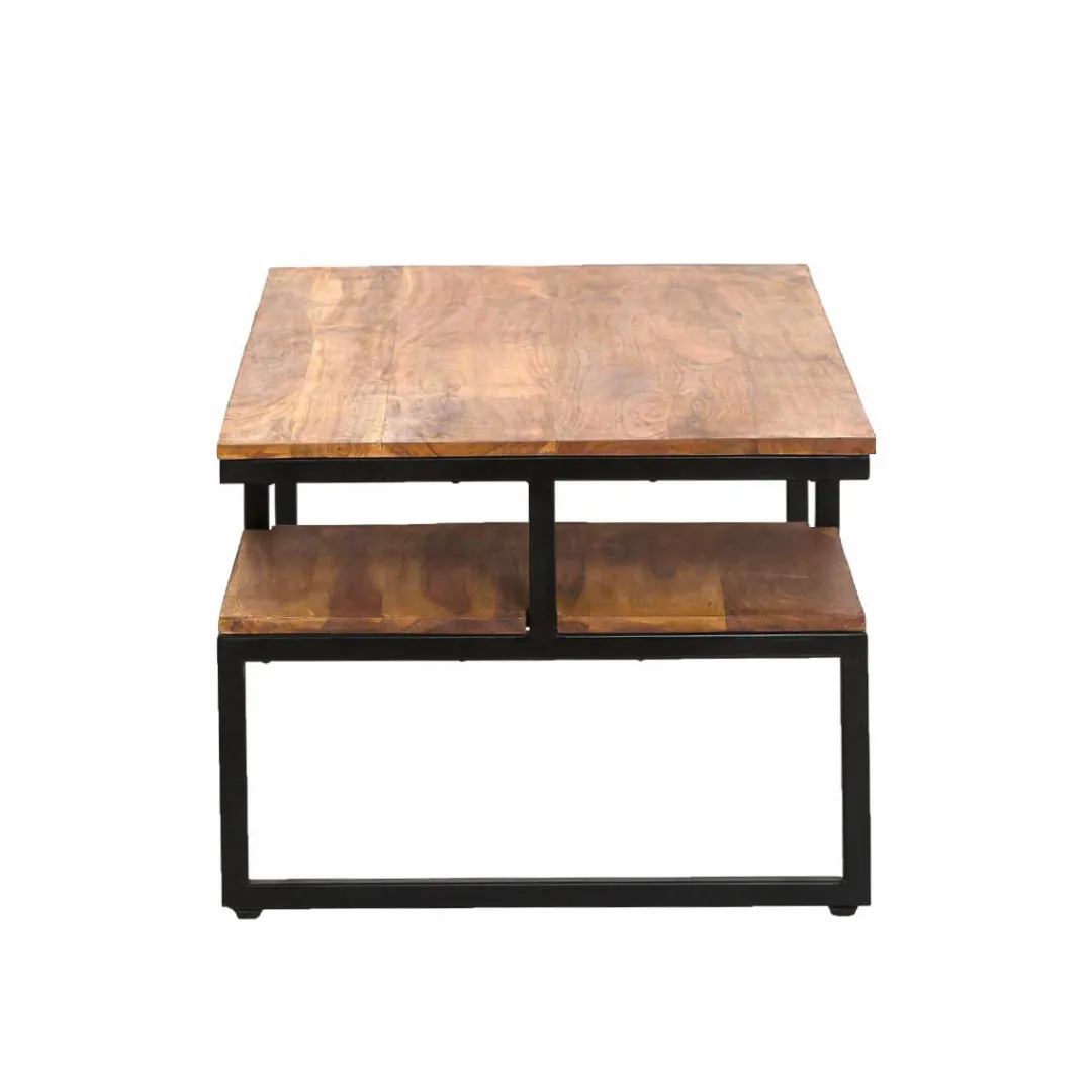 Table Basse<Made in Meubles Table basse en bois d'acacia Havana