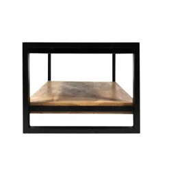 Table Basse<Made in Meubles Table basse en bois d'acacia 100 cm Havana