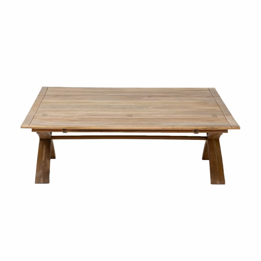 Table Basse<Made in Meubles Table basse en bois de manguier à allonges Luce