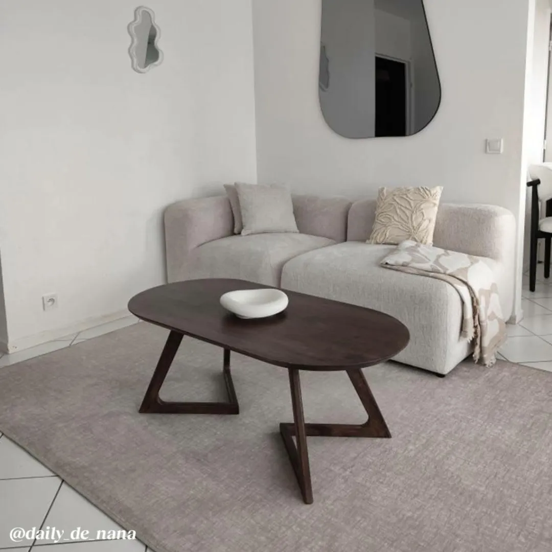 Table Basse<Made in Meubles Table basse en bois de manguier Augustin