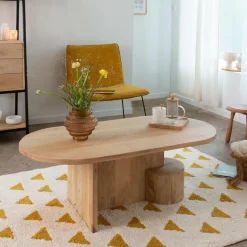 Table Basse<Made in Meubles Table basse en bois de manguier Edouard