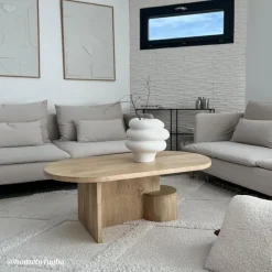 Table Basse<Made in Meubles Table basse en bois de manguier Edouard