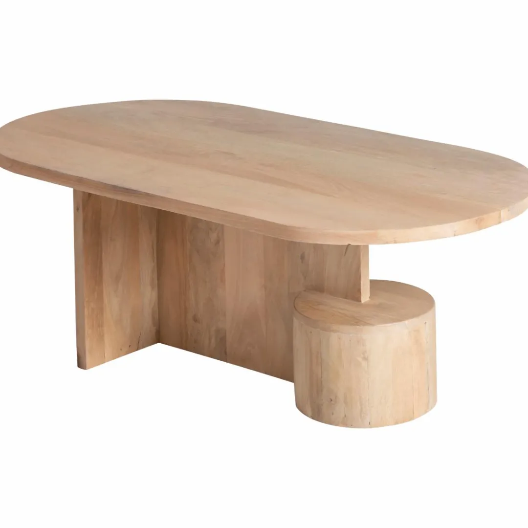 Table Basse<Made in Meubles Table basse en bois de manguier Edouard