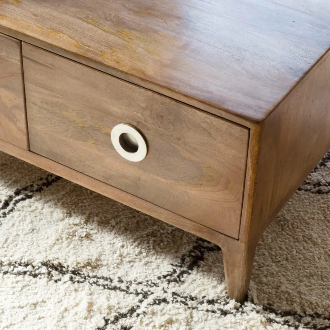 Table Basse<Made in Meubles Table basse en bois de manguier Eloi