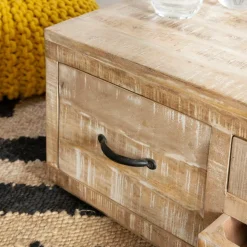 Table Basse<Made in Meubles Table basse en bois de manguier Pio