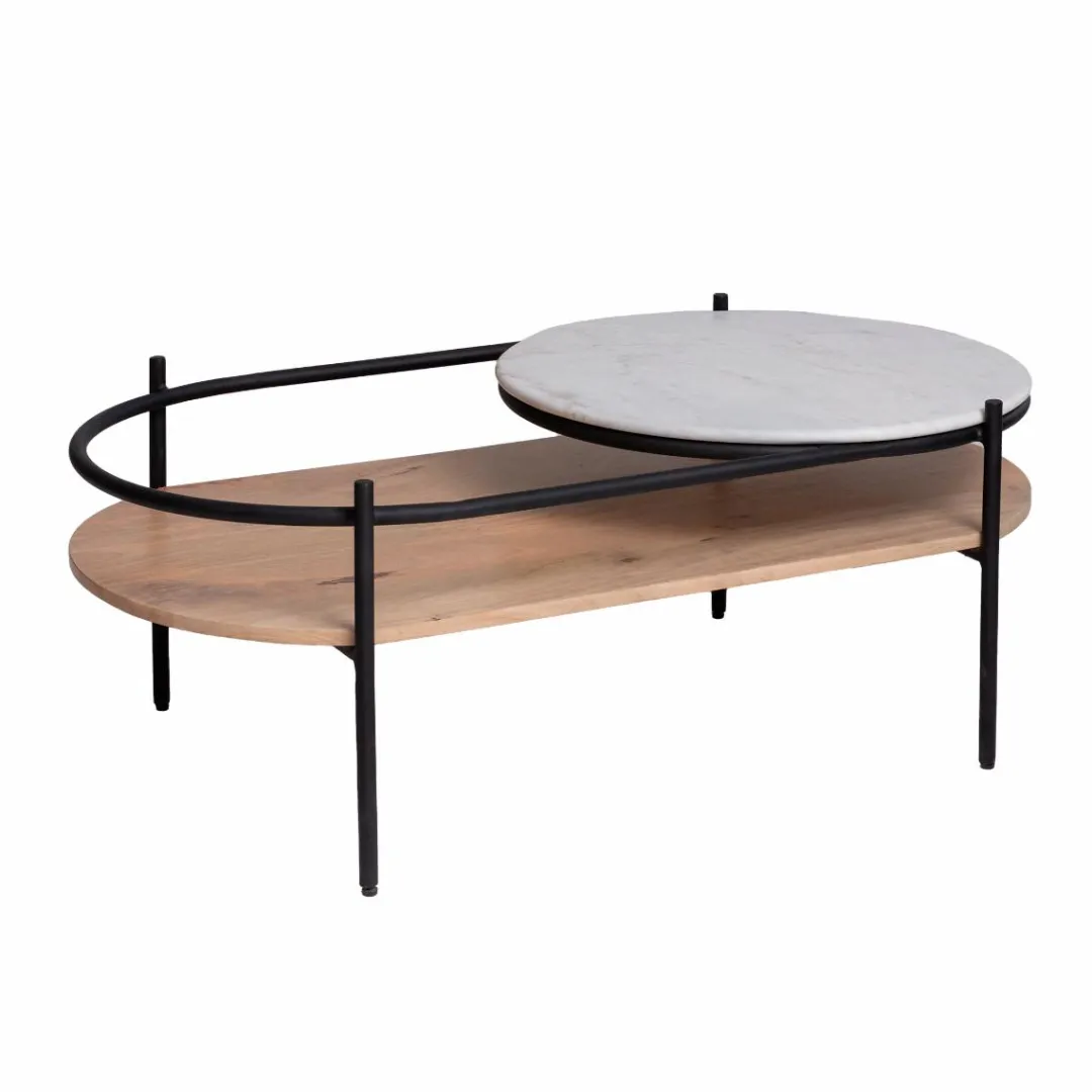 Table Basse<Made in Meubles Table basse en bois de manguier Florentin