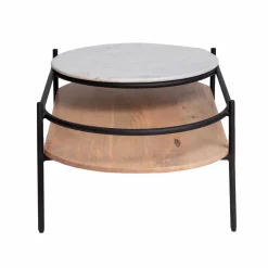 Table Basse<Made in Meubles Table basse en bois de manguier Florentin