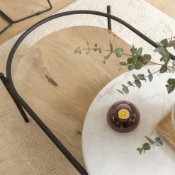 Table Basse<Made in Meubles Table basse en bois de manguier Florentin