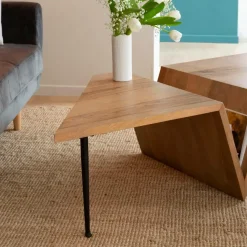 Table Basse<Made in Meubles Table basse en bois de manguier Letizia