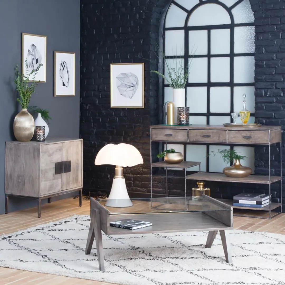 Table Basse<Made in Meubles Table basse en bois de manguier Chloe