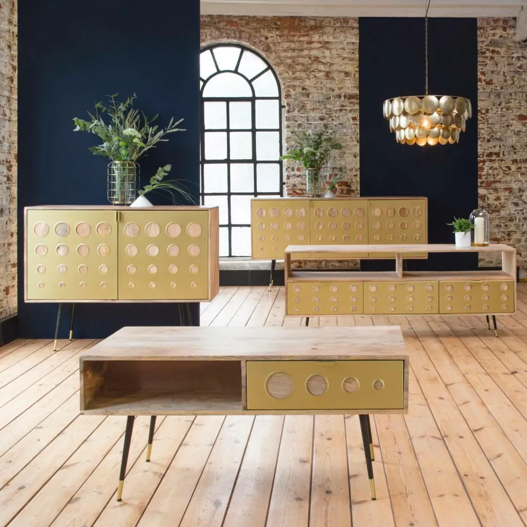 Table Basse<Made in Meubles Table basse en bois de manguier Cactus