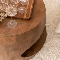 Table Basse<Made in Meubles Table basse en bois de manguier Azure