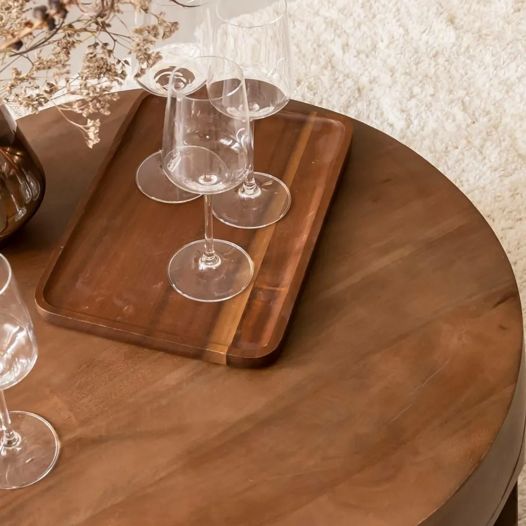 Table Basse<Made in Meubles Table basse en bois de manguier Azure