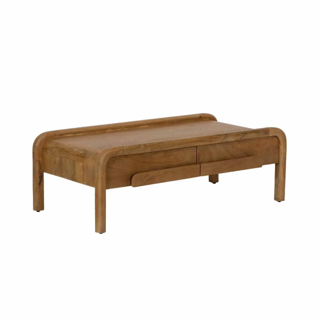 Table Basse<Made in Meubles Table basse en bois de manguier Féodor