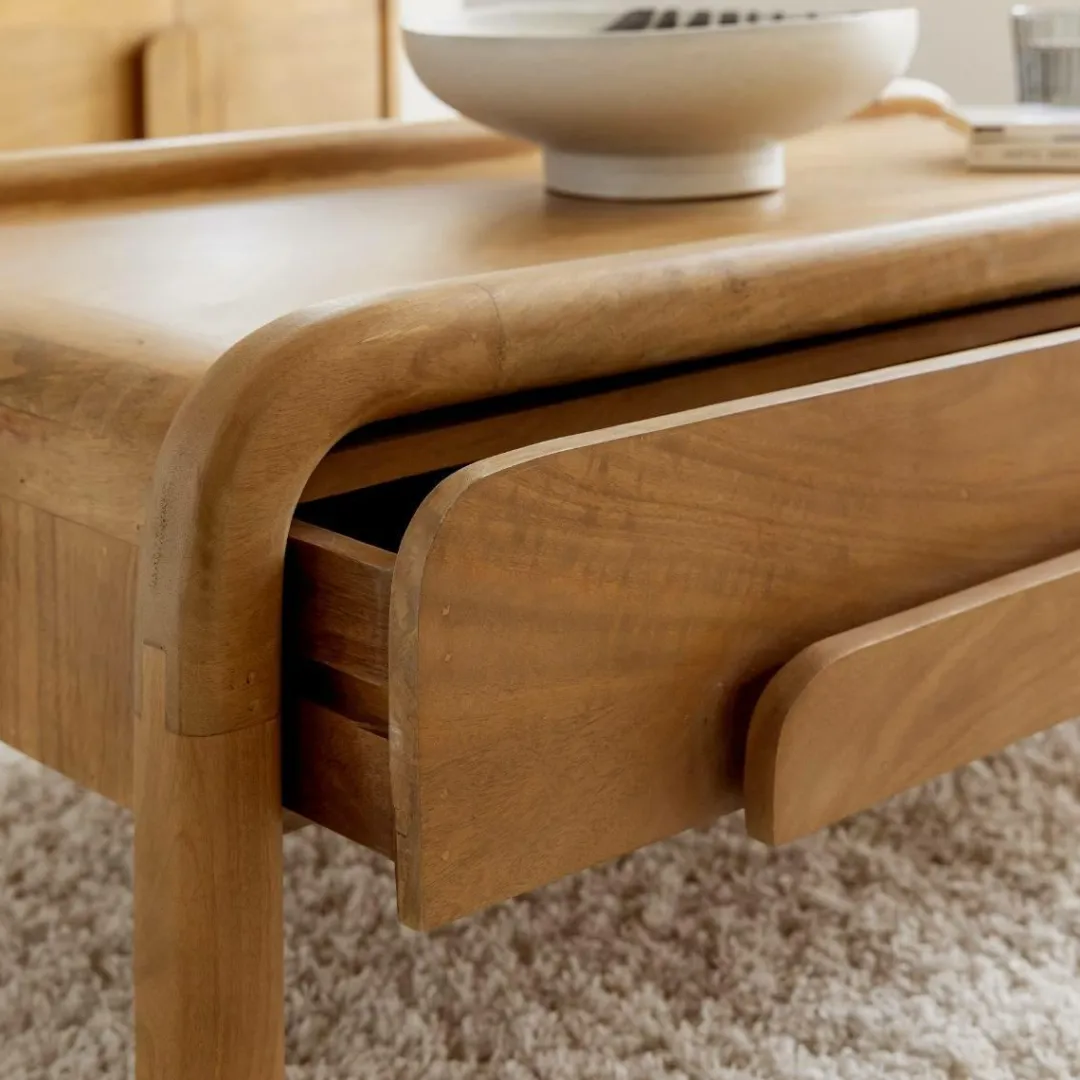 Table Basse<Made in Meubles Table basse en bois de manguier Féodor