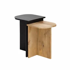 Table Basse|Table Gigogne<Made in Meubles Table basse gigogne en bois de manguier Faro