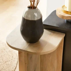 Table Basse|Table Gigogne<Made in Meubles Table basse gigogne en bois de manguier Faro