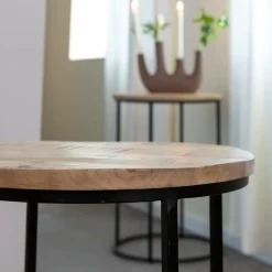 Table Basse|Table Gigogne<Made in Meubles Table basse gigogne en bois de manguier Anouck