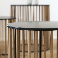 Table Basse|Table Gigogne<Made in Meubles Table basse gigogne en bois de sapin Nicole