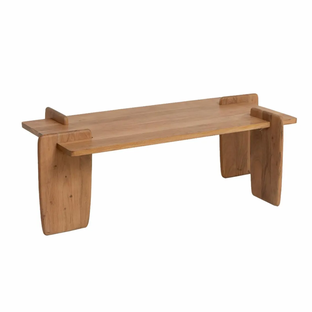 Table Basse<Made in Meubles Table basse rectangle en bois d'acacia Zola