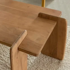 Table Basse<Made in Meubles Table basse rectangle en bois d'acacia Zola