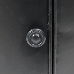 Chevet<Made in Meubles Table de chevet bidon en métal noir Meryl