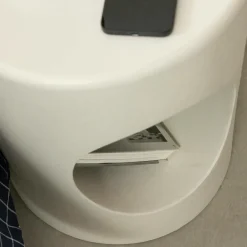 Chevet<Made in Meubles Table de chevet en bois blanc peint Amelie