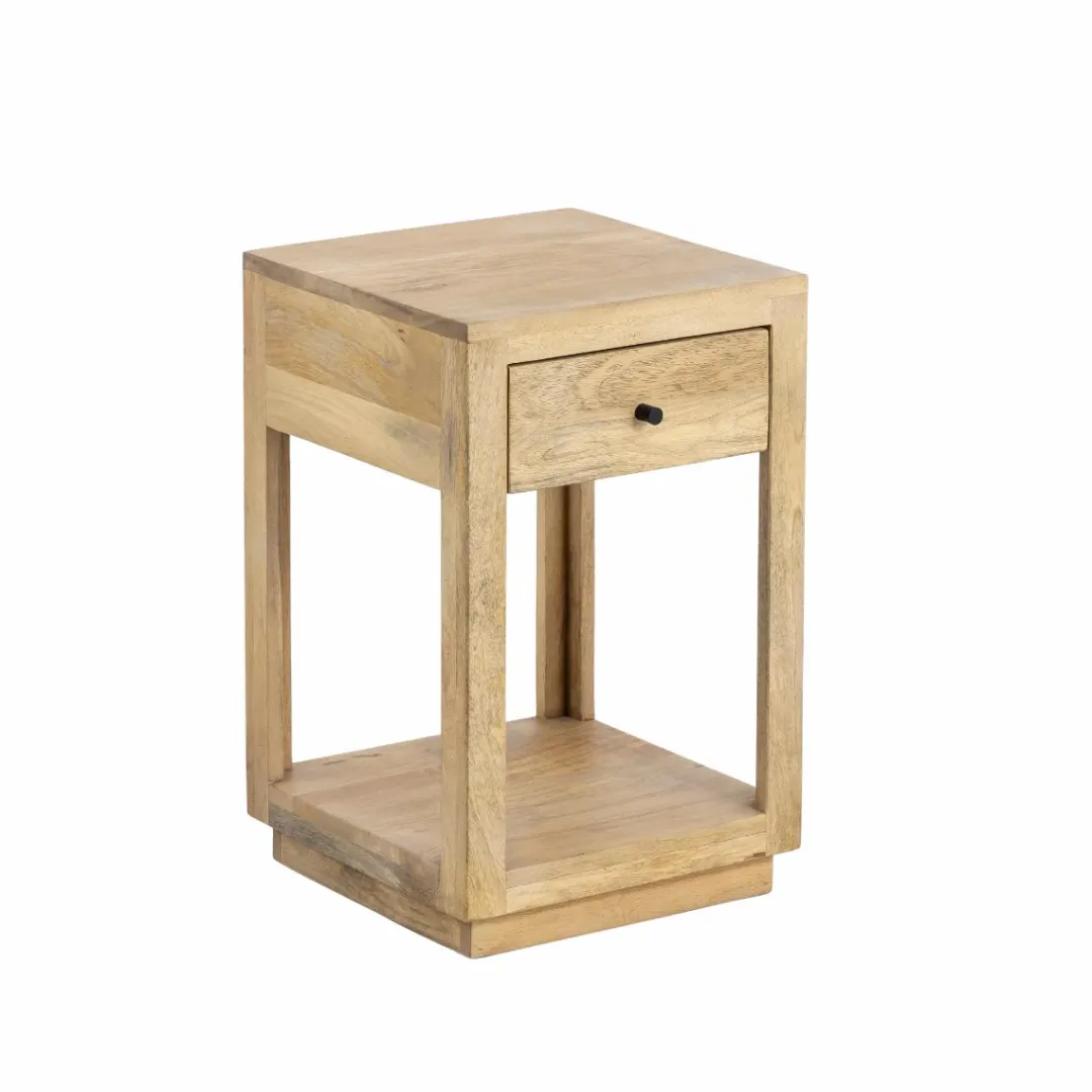Chevet<Made in Meubles Table de chevet en bois de manguier Amara