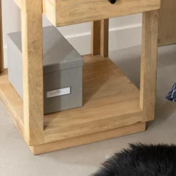 Chevet<Made in Meubles Table de chevet en bois de manguier Amara