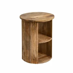 Chevet<Made in Meubles Table de chevet en bois de manguier Maëva