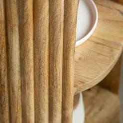 Chevet<Made in Meubles Table de chevet en bois de manguier Maëva