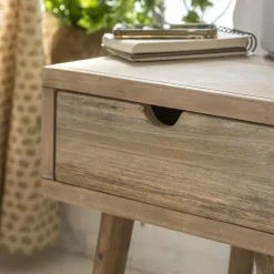 Chevet<Made in Meubles Table de chevet en bois de sapin Natural