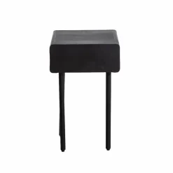 Chevet<Made in Meubles Table de chevet en bois de manguier et métal Liv