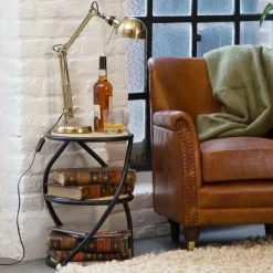 Chevet<Made in Meubles Table de chevet en bois de manguier Mykonos