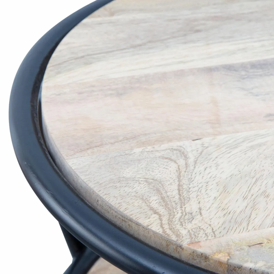 Chevet<Made in Meubles Table de chevet en bois de manguier Mykonos