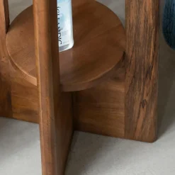 Chevet<Made in Meubles Table de chevet en bois de manguier Erine