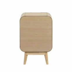 Chevet<Made in Meubles Table de chevet en bois de paulownia Nilo