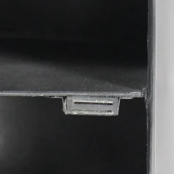 Chevet<Made in Meubles Table de chevet en métal gris Meryl