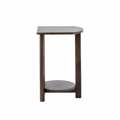 Chevet<Made in Meubles Table de chevet ovale en bois de manguier Sharon