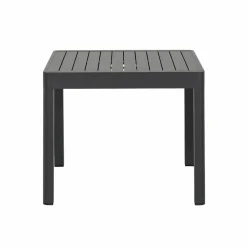 Table De Jardin<Made in Meubles Table de jardin carrée en aluminium gris Kaïa