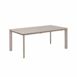 Table De Jardin<Made in Meubles Table de jardin en aluminium taupe Kaïa