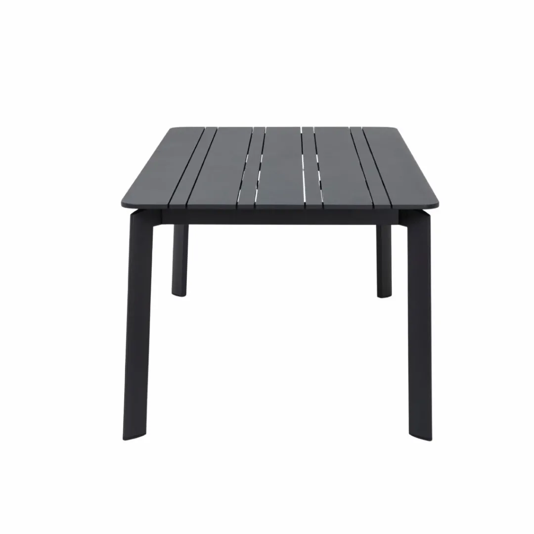 Table De Jardin<Made in Meubles Table de jardin en aluminium gris Kaïa