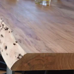 Table À Manger<Made in Meubles Table haute en bois d'acacia Tree