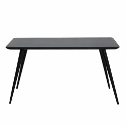 Table À Manger<Made in Meubles Table à manger avec plateau en granite noir Antonella