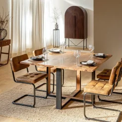 Table À Manger<Made in Meubles Table à manger en bois d'acacia Laurie