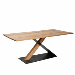 Table À Manger<Made in Meubles Table à manger en bois d'acacia et métal Coco