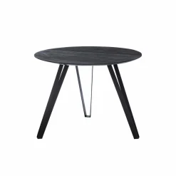 Table À Manger<Made in Meubles Table à manger en bois de manguier et métal Rosie