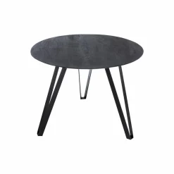 Table À Manger<Made in Meubles Table à manger en bois de manguier et métal Rosie